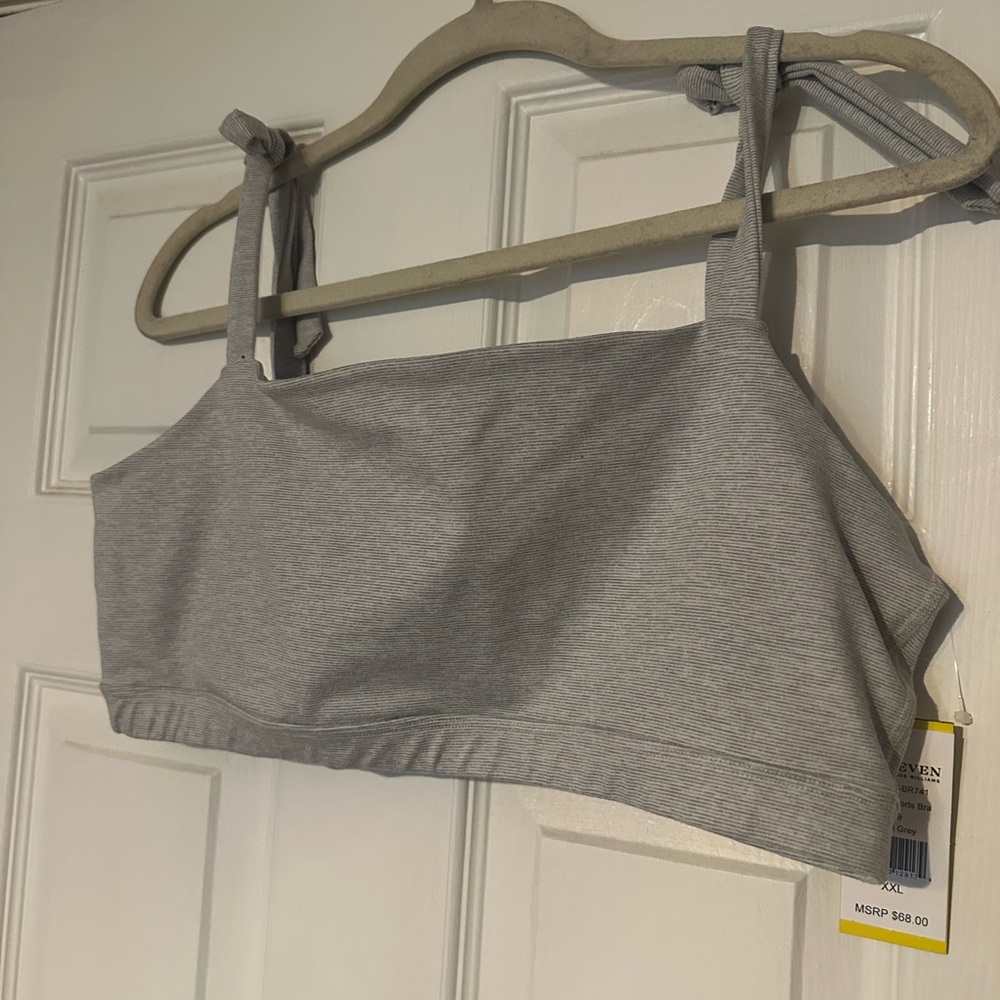 EleVen by Venus Williams Gray Bandeau Intimates